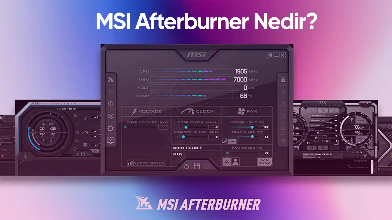 MSI Afterburner Nedir? Nasıl Kullanılır? (Rehber) 24 MSI Afterburner Nedir? Nasıl Kullanılır? (Rehber)