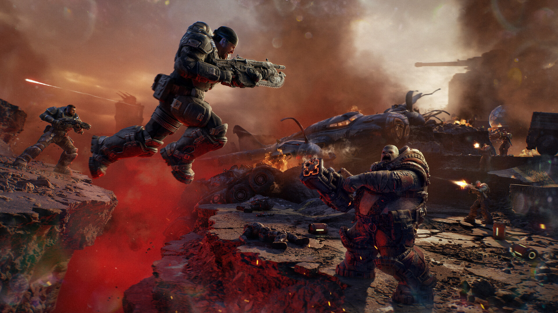Yeni Gears of War: E-Day Oyunu İçin 5 Heyecan Verici Özellik 5 Yeni Gears of War: E-Day Oyunu İçin 5 Heyecan Verici Özellik