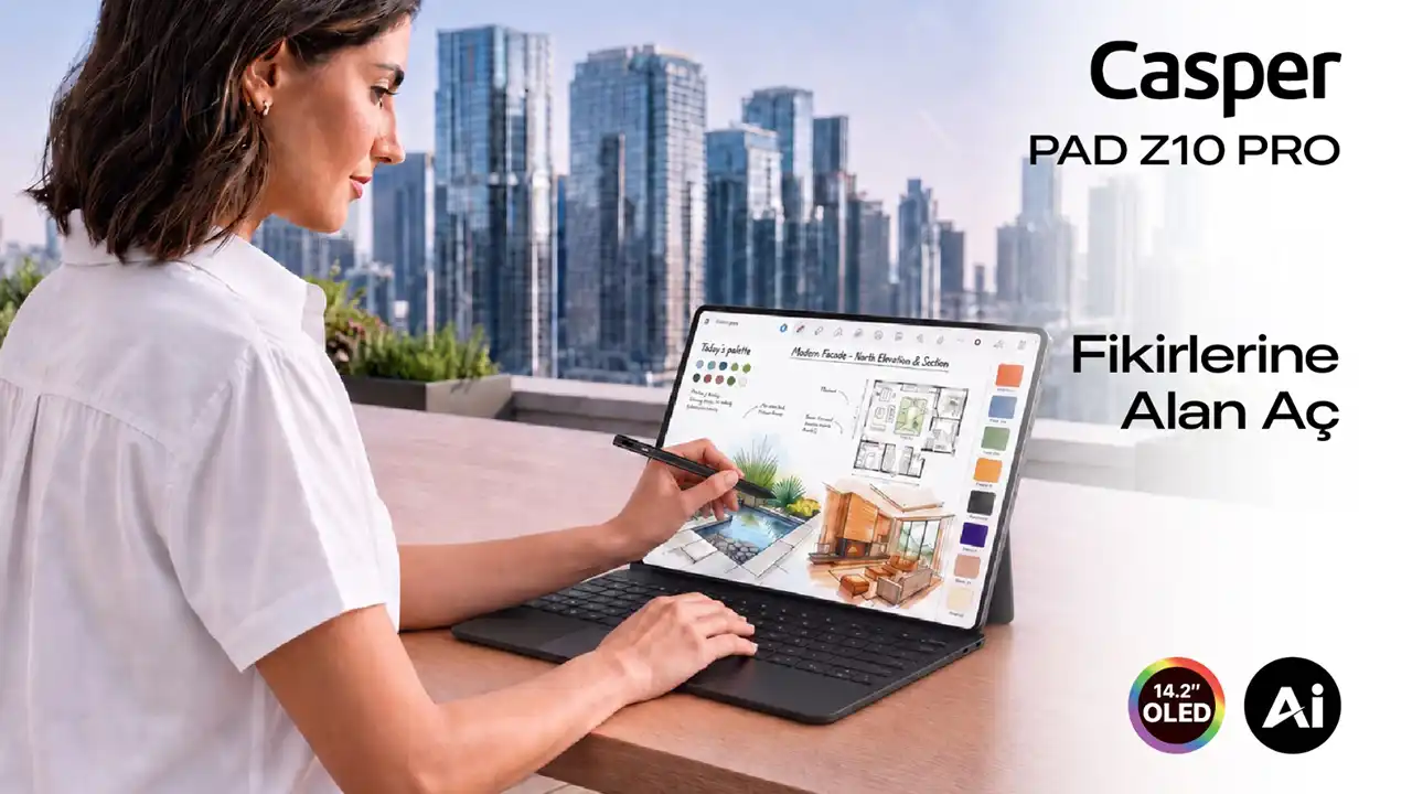 Hem Tablet Hem Bilgisayar: Casper PAD Z10 Pro Tanıtıldı! 15 Hem Tablet Hem Bilgisayar: Casper PAD Z10 Pro Tanıtıldı!